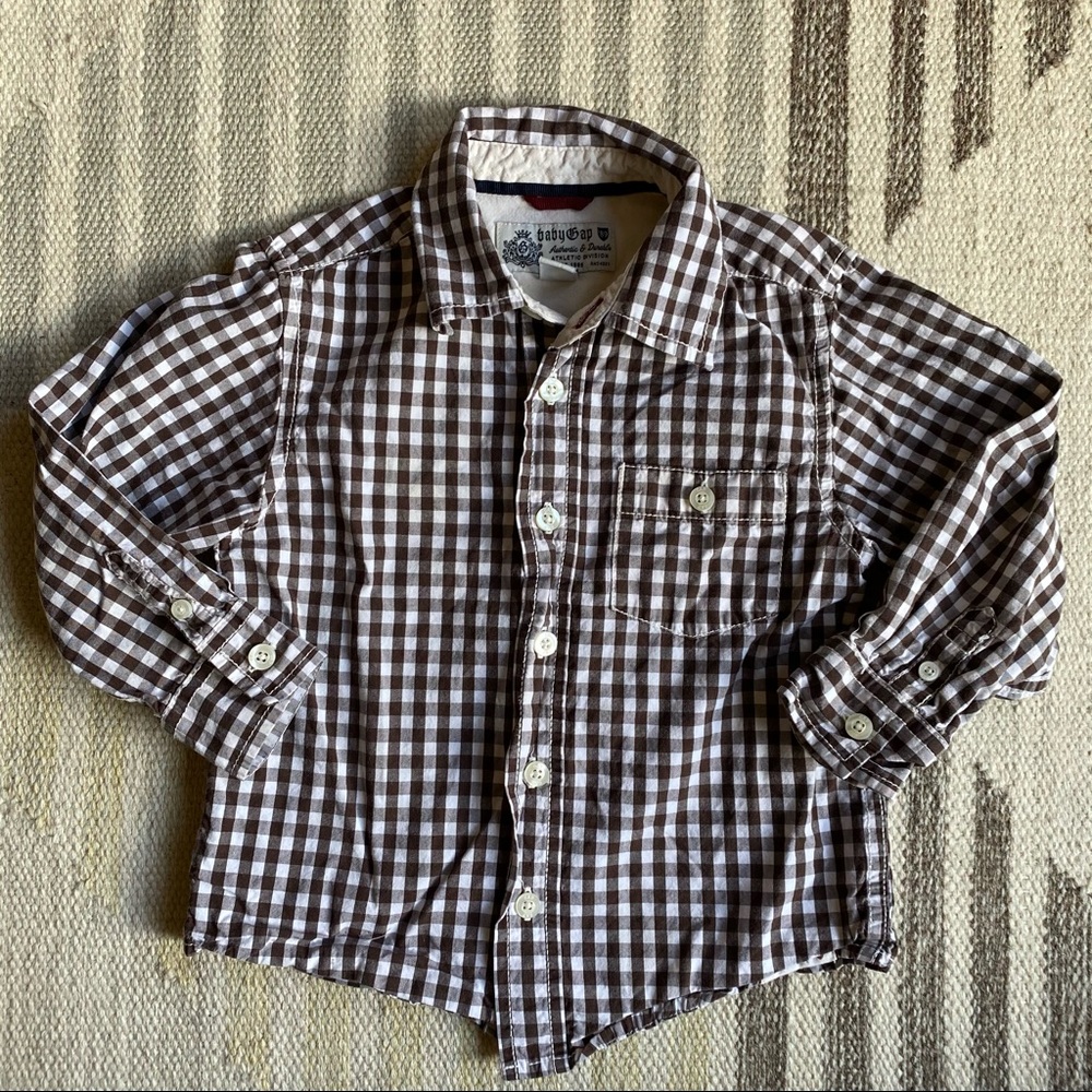 [gap] gingham shirt